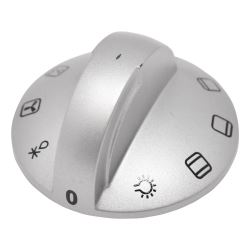 Function Selector Switch Knob Silver