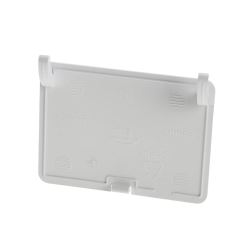 Filter Flap Pump Cover White