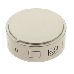 Function Knob Switch Dial Silver 