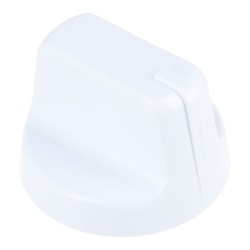 White Control Knob Switch