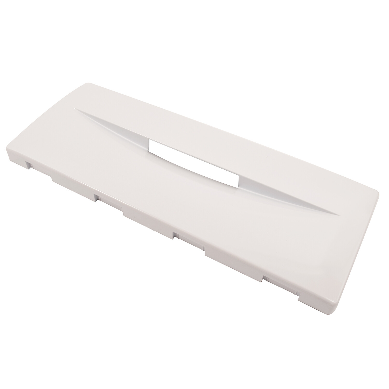 Spares2go Plastic Drawer Flap Front Handle for Hotpoint RFA52 Fridge Freezer