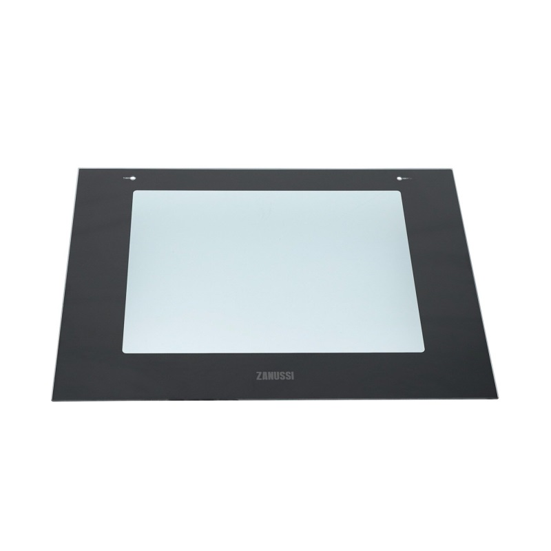 Zanussi Oven Oven Door Glass Front Black 594 X 445Mm Part Number