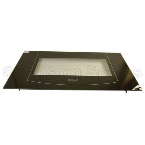 Belling Oven Door Glass Black Part Number 082603369