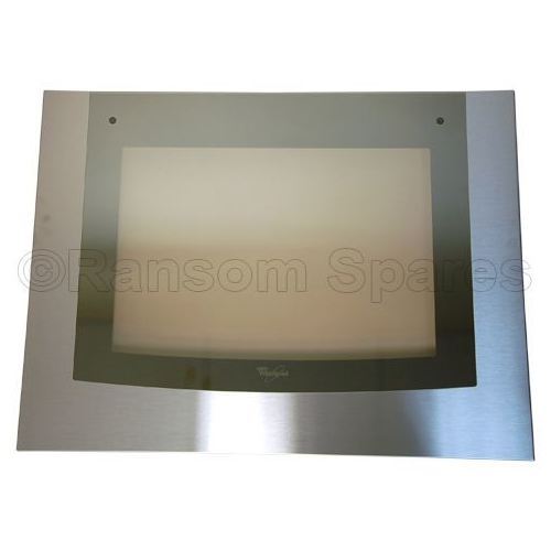 Whirlpool Oven Front Outer Door Glass Assembly Part Number 481245059697 Ransom Spares