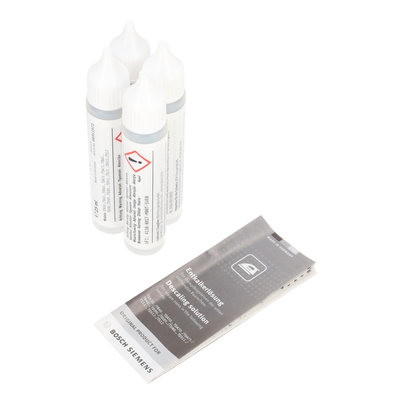 Bosch Iron Descaler Solution Pack Of 4 Part Number 00311972 Ransom
