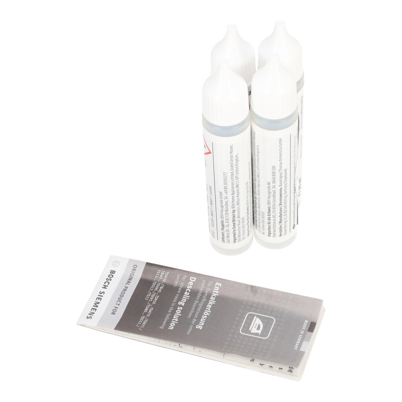 Bosch Iron Descaler Solution Pack Of 4 Part Number 00311972 Ransom