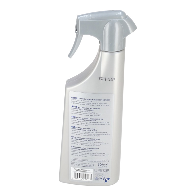 Hotpoint Oven Glass Ceramic Hob Cleaner & Hygienizer Spray 500Ml Part