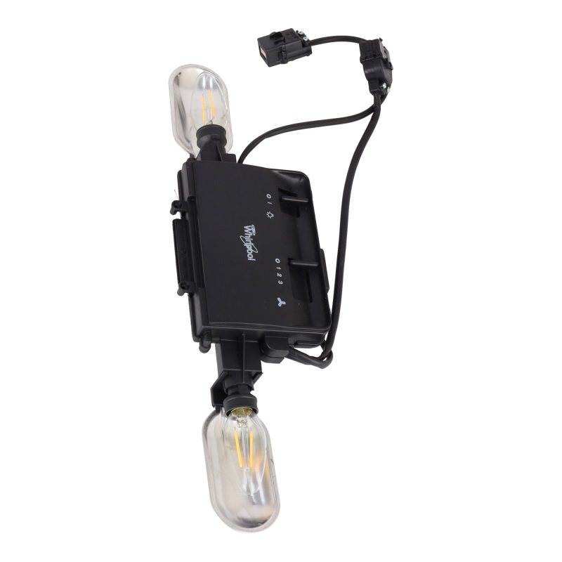 Whirlpool Cooker Hood Control Switch Unit & Bulbs Part Number