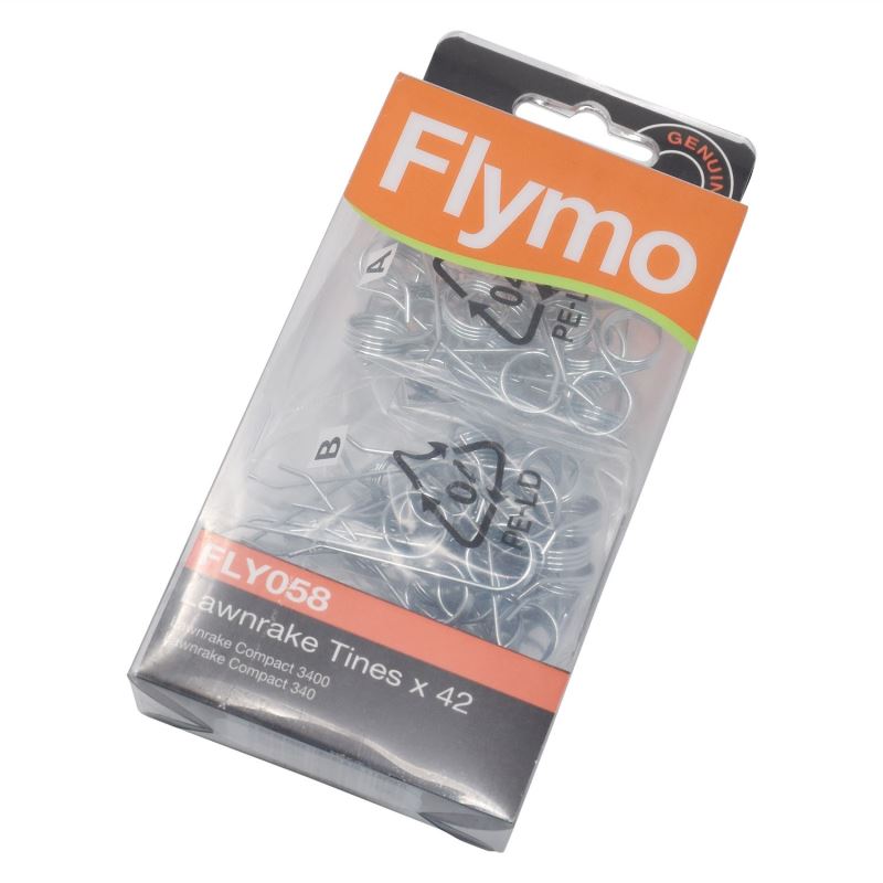Flymo  Lawn Rake Compact 340 3400 FLY058 42 Replacement Metal Tines 