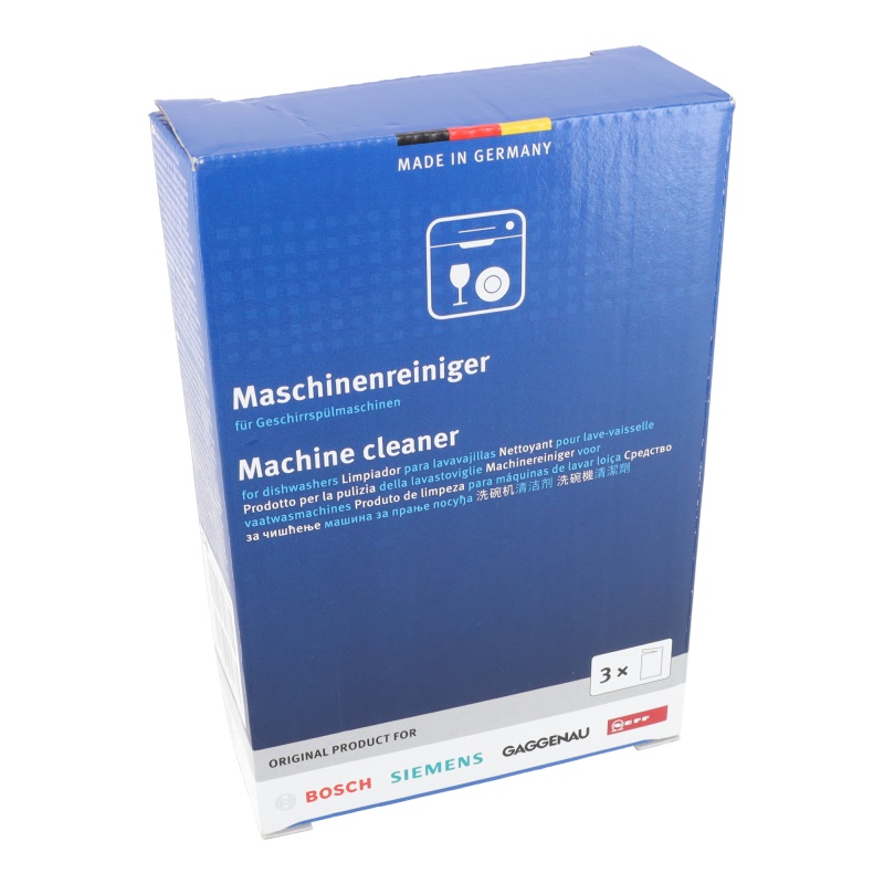 Bosch Dishwasher Cleaner 3 X 45G Sachets Part Number 00312193